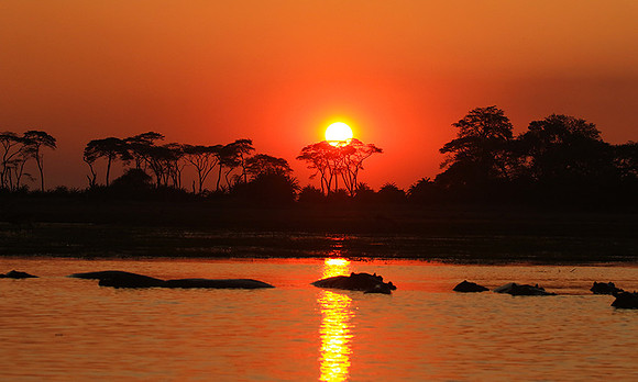Sunset - Kafue NP