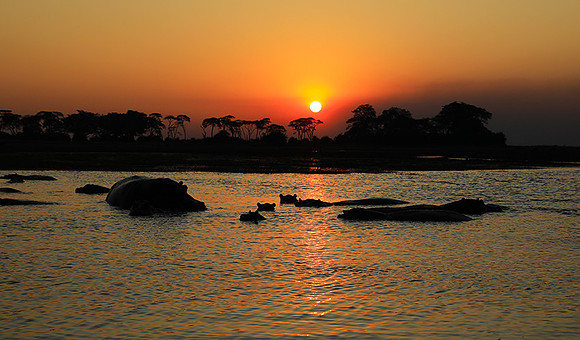 Sunset - Kafue NP