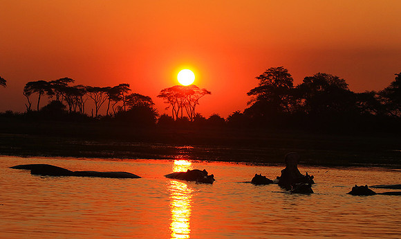 Sunset - Kafue NP