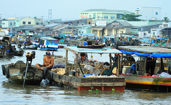 Vietnam - floating market