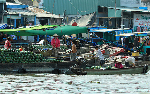 Vietnam - floating market
