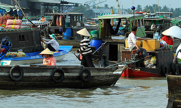 Vietnam - floating market