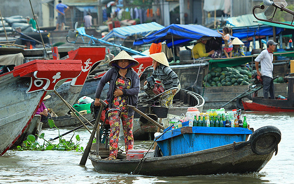 Vietnam - floating market