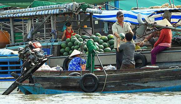 Vietnam - floating market