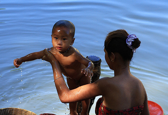 At lake Inle