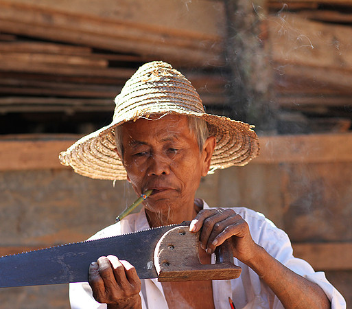 At lake Inle