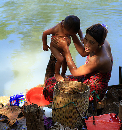 At lake Inle