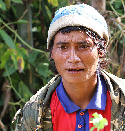 Portraits in the mountains near kengtung
