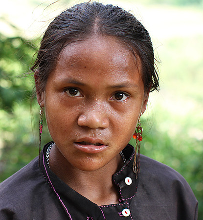 Portraits in the mountains near kengtung