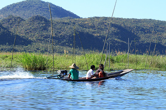 At lake Inle