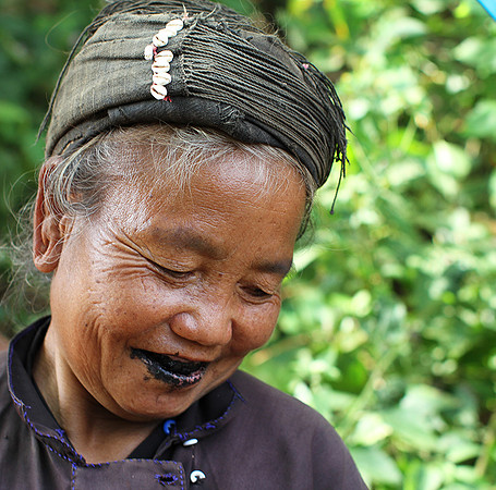 Portraits in the mountains near kengtung