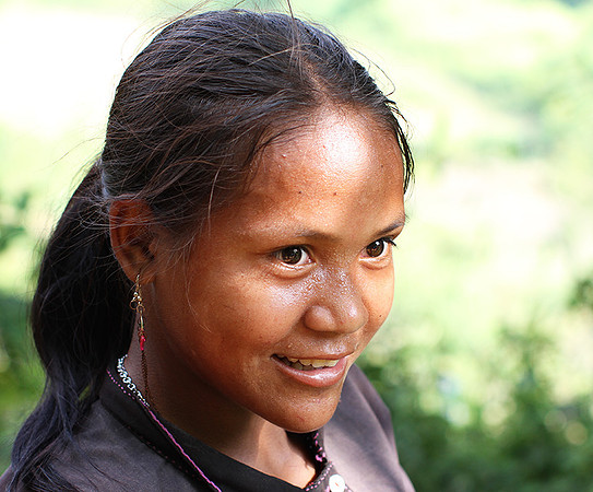 Portraits in the mountains near kengtung