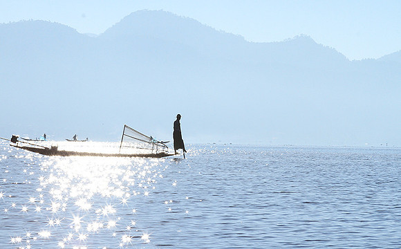 At lake Inle