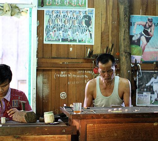 At lake Inle
