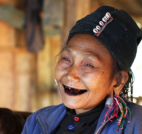 Portraits in the mountains near kengtung