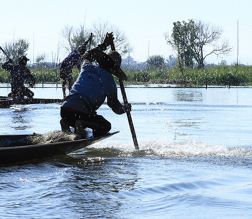 At lake Inle