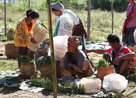 At lake Inle