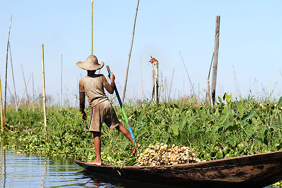 At lake Inle