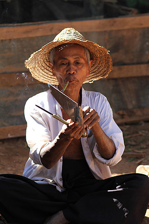 At lake Inle