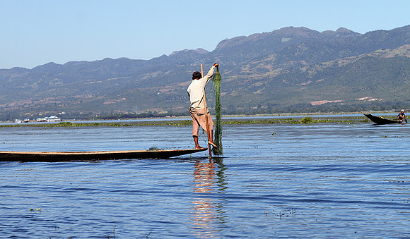 At lake Inle