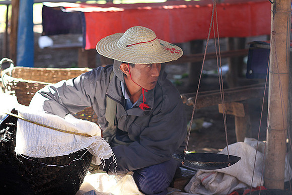 At lake Inle
