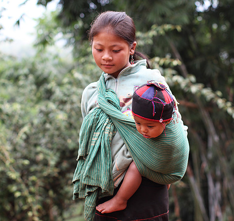 In a mountain village near Kengtung