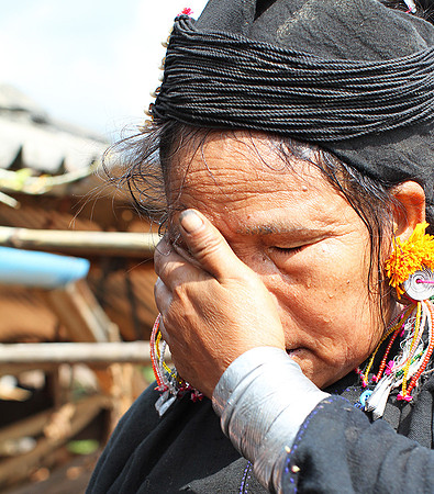 Portraits in the mountains near kengtung