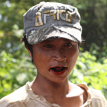 Portraits in the mountains near kengtung
