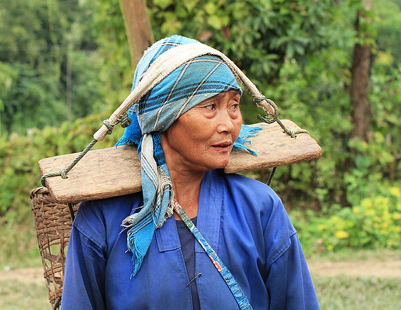 In a mountain village near Kengtung