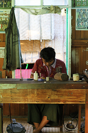 At lake Inle