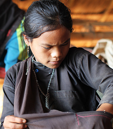 In a mountain village near Kengtung