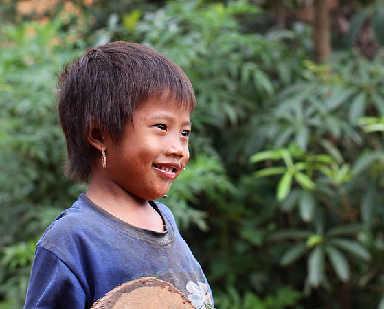 In a mountain village near Kengtung
