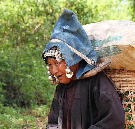 Portraits in the mountains near kengtung