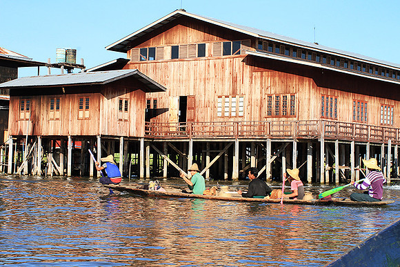 At lake Inle