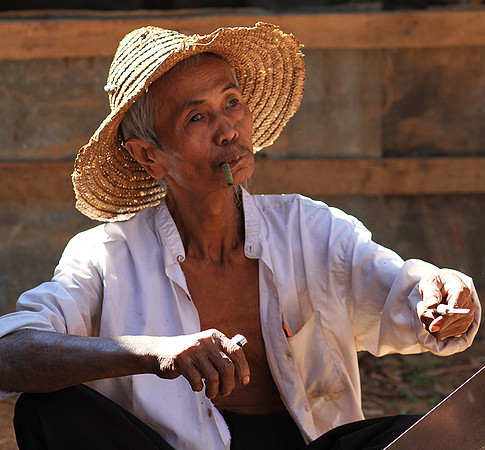 At lake Inle