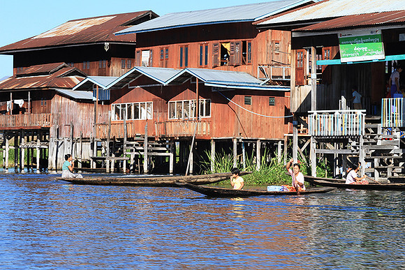 At lake Inle