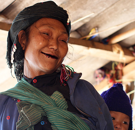 In a mountain village near Kengtung