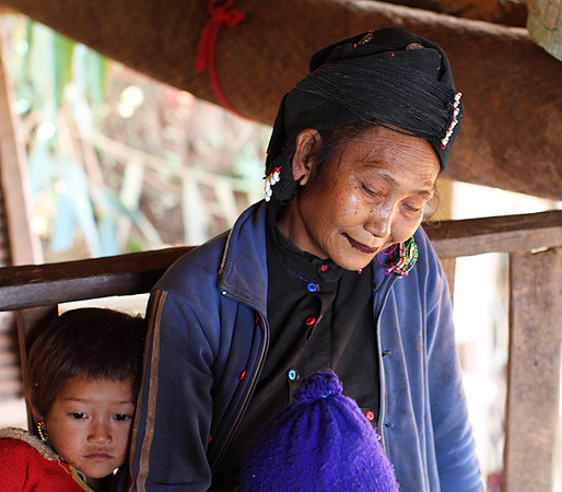 Portraits in the mountains near kengtung