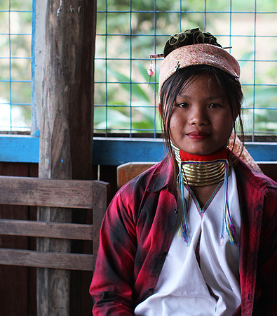 Kayan women - near lake Inle