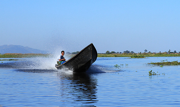At lake Inle