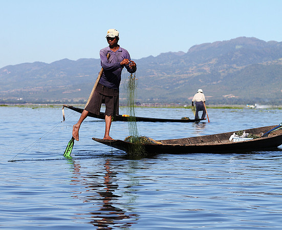 At lake Inle
