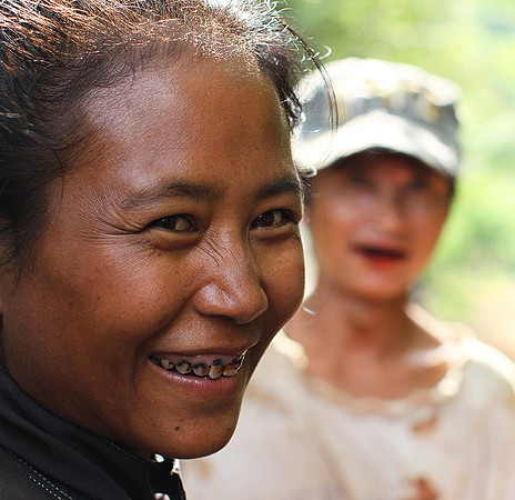 Portraits in the mountains near kengtung