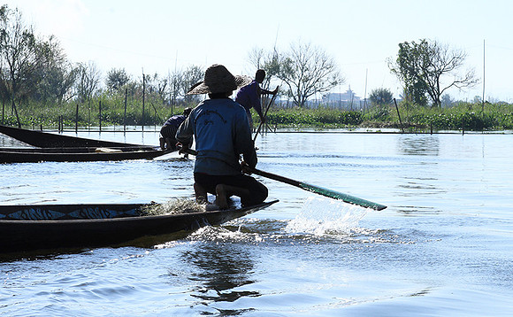 At lake Inle