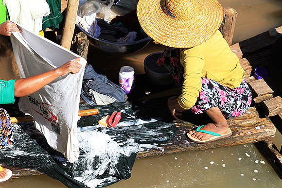 At lake Inle