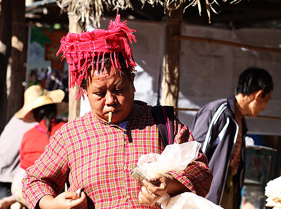 At lake Inle