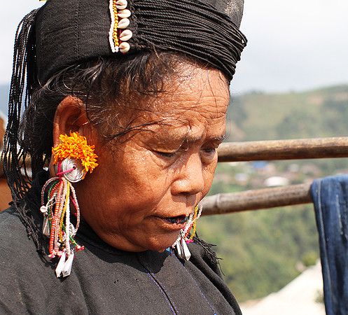 Portraits in the mountains near kengtung