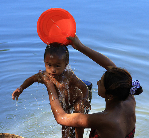 At lake Inle