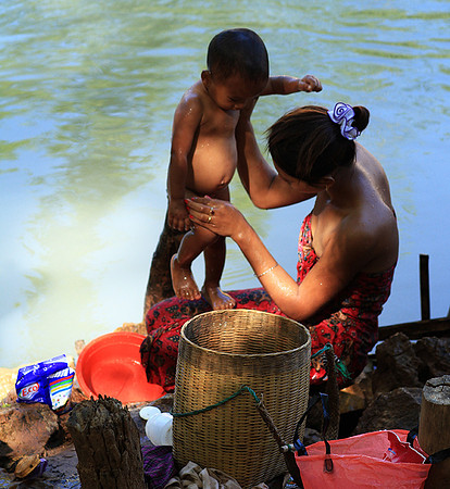 At lake Inle