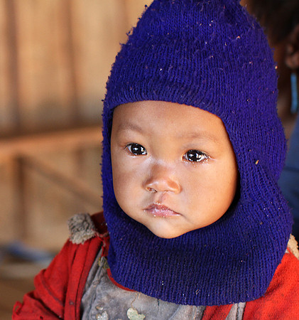 Portraits in the mountains near kengtung