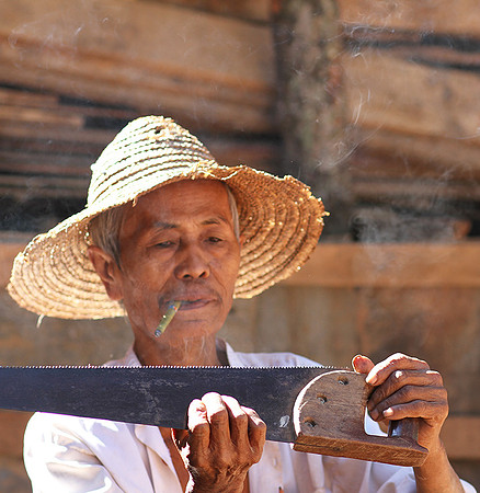 At lake Inle